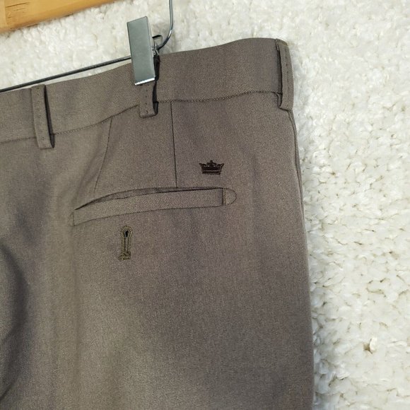 Peter Millar Wicking Pants Men 36 x 30 Green Trousers Straight Leg Golf Golfing - Picture 4 of 12